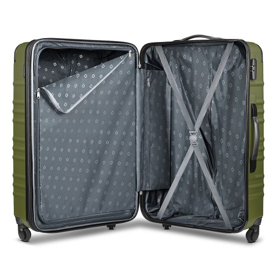 Wenger Amplar Evo 4 roues Valise cabine L 75 cm avec soufflet d'extension