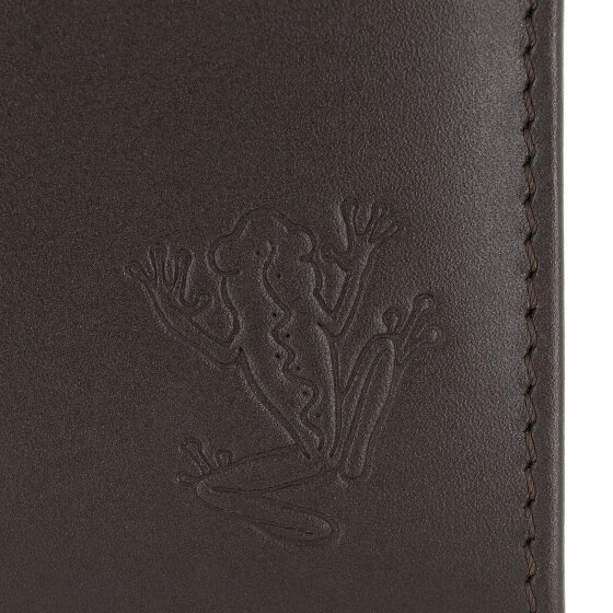 oxmox Leather Porte-monnaie Protection RFID Cuir véritable 11 cm
