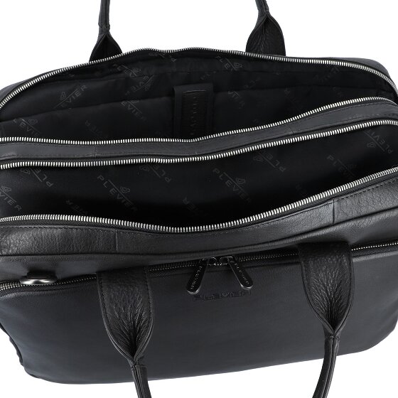 Plevier Vintage Larry Porte-documents Cuir 40 cm Compartiment pour ordinateur portable