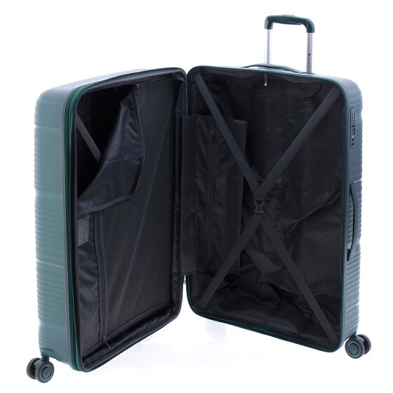 Gladiator 0800 4 roues Valise cabine 76 cm '"avec soufflet d''extension"'