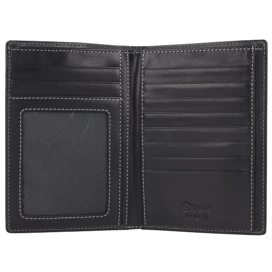 Esquire Dallas Porte-monnaie Protection RFID Cuir 11 cm