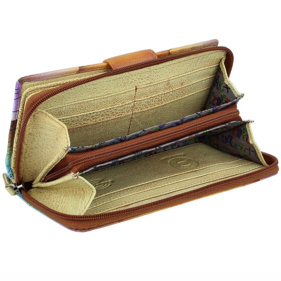 Greenland Nature Porte-monnaie Art+Craft RFID cuir 20 cm