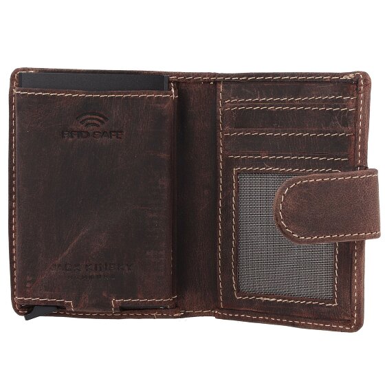 Jack Kinsky Baltimore Étui pour cartes de crédit Protection RFID Cuir 11 cm