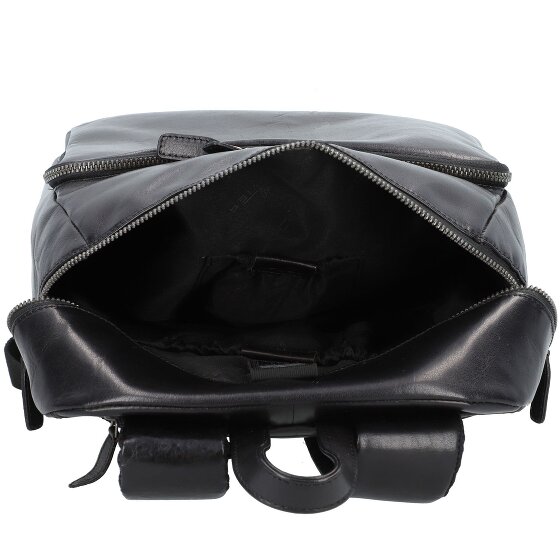Plevier Rock Amaril Sac à dos professionnel Cuir 43 cm Compartiment pour ordinateur portable