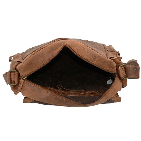 Greenland Nature Montenegro Messenger en cuir 31 cm Compartiment pour ordinateur portable