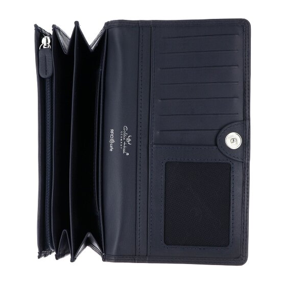 Golden Head Polo Porte-monnaie Protection RFID Cuir véritable 19 cm