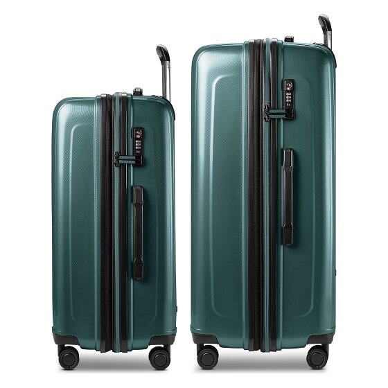 Redolz Essentials 14 4 roues Set de valises 2 pièces avec soufflet d'extension