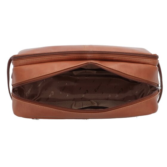 Esquire Dallas Trousse de toilette Cuir 27 cm