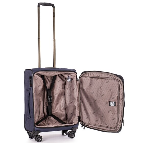 Stratic Bendigo Light + 4 roues Valise cabine 54 cm '"avec soufflet d''extension"'