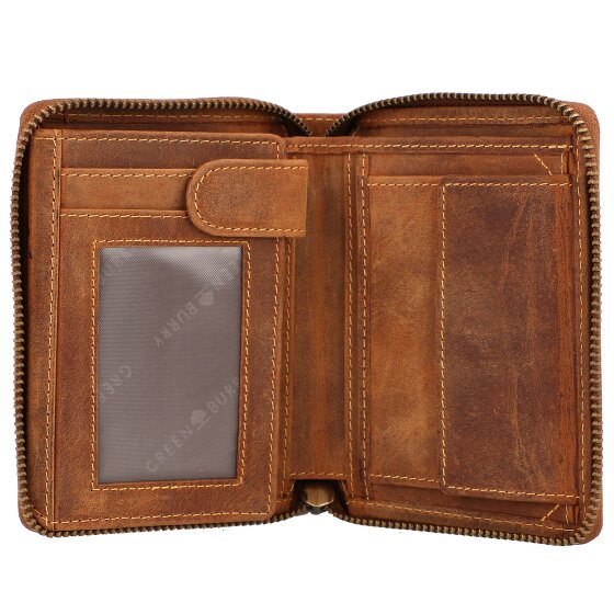 Greenburry Vintage Porte-monnaie Cuir véritable 12.5 cm