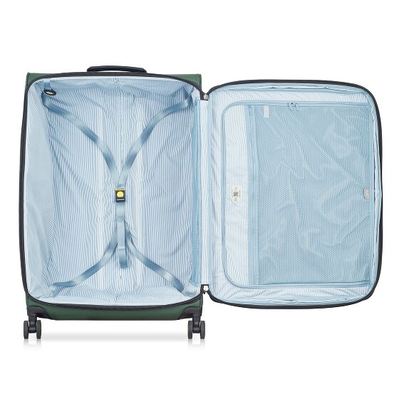 Delsey Paris Turenne Soft 4 roues Valise cabine 83 cm avec soufflet d'extension