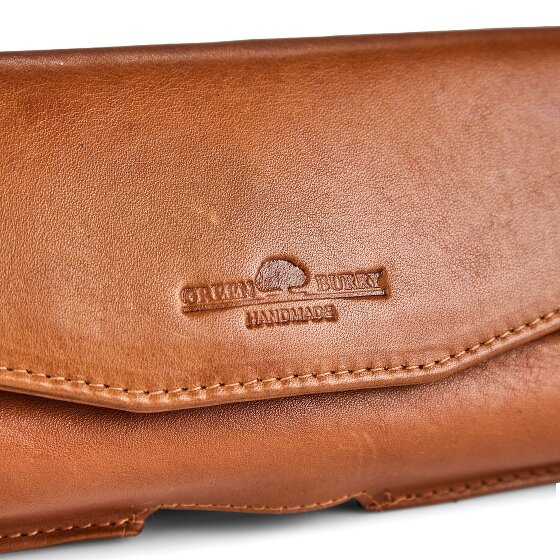 Greenburry Newport Étui à lunettes Cuir véritable 1.5 cm