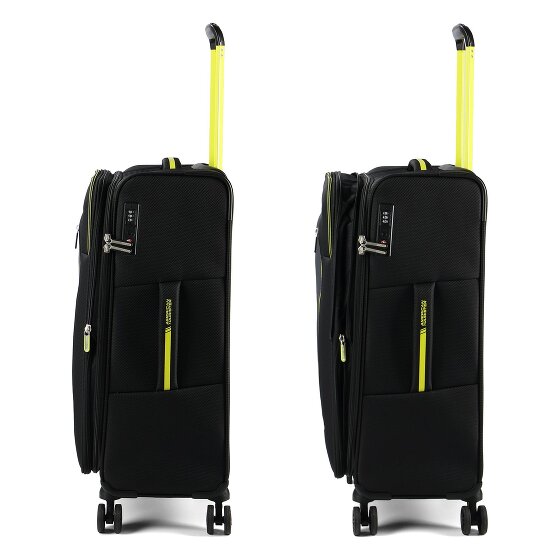 American Tourister Aktivus 4 roulettes Set de valises 3 pièces avec soufflet d'extension