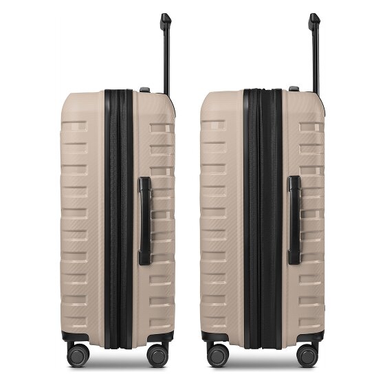 Smartbox Edition 01 4 roues Set de valises 3 pièces '"avec soufflet d''extension"'