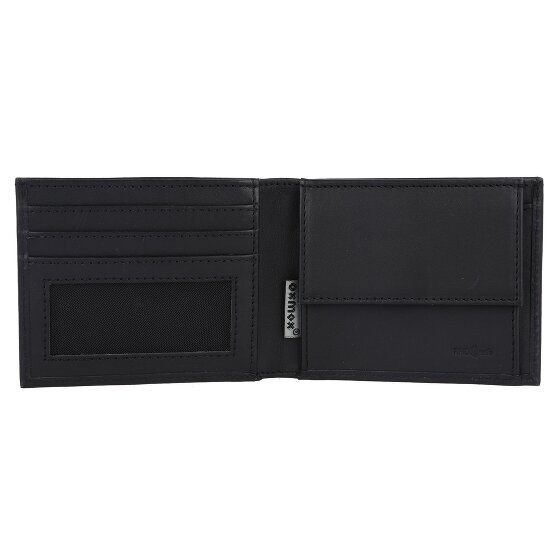 oxmox Leather Porte-monnaie Protection RFID Cuir 10.5 cm
