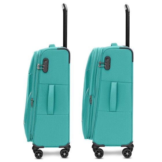 Stratic taska 4 roues trolley M 65 cm avec soufflet d'extension