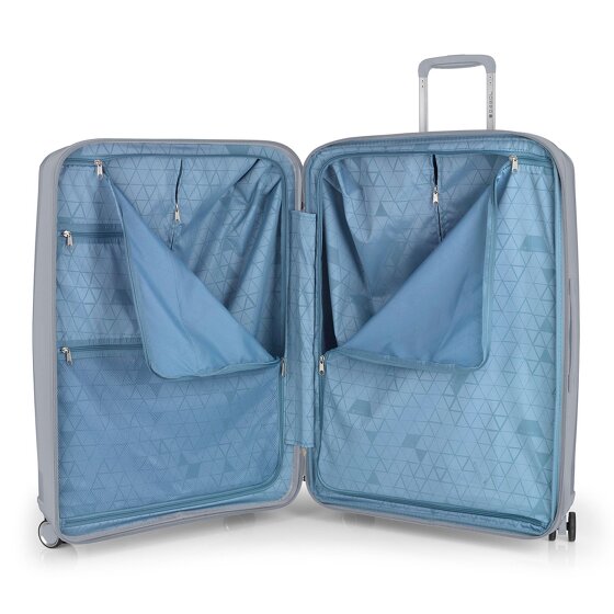 Gabol Queens 4 roulettes Set de valises 2 pièces avec soufflet d'extension