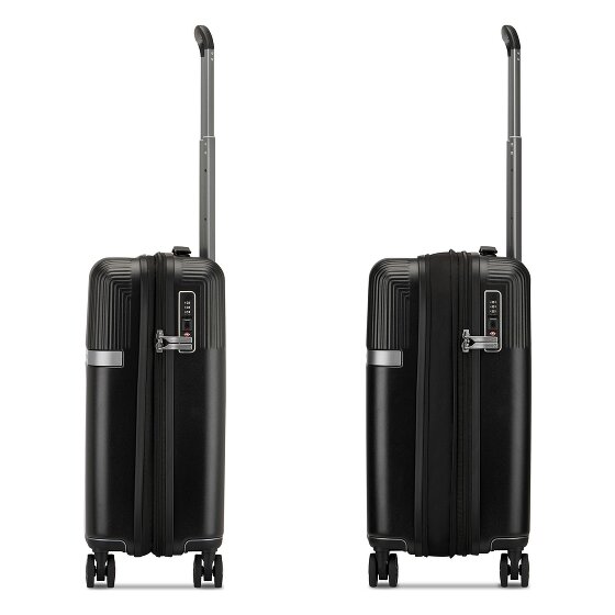 Roncato Airglam 2.0 4 roues Valise cabine 55 cm avec soufflet d'extension
