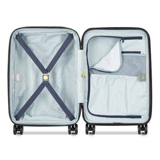 Delsey Paris Longitude 4 roues Valise cabine 55 cm avec soufflet d'extension