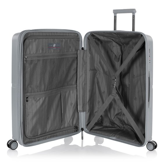 Heys AirLite 4 roulettes Trolley M 66 cm avec soufflet d'extension