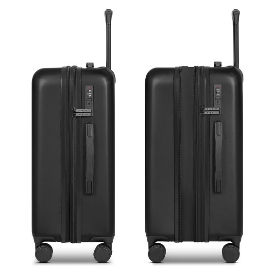 bugatti Valencia 2.0 4 roulettes Set de valises 3 pièces avec soufflet d'extension
