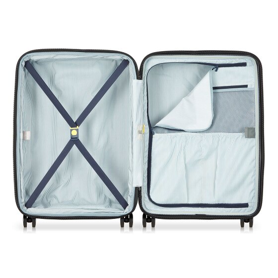 Delsey Paris Longitude 4 roulettes Trolley 69 cm avec soufflet d'extension
