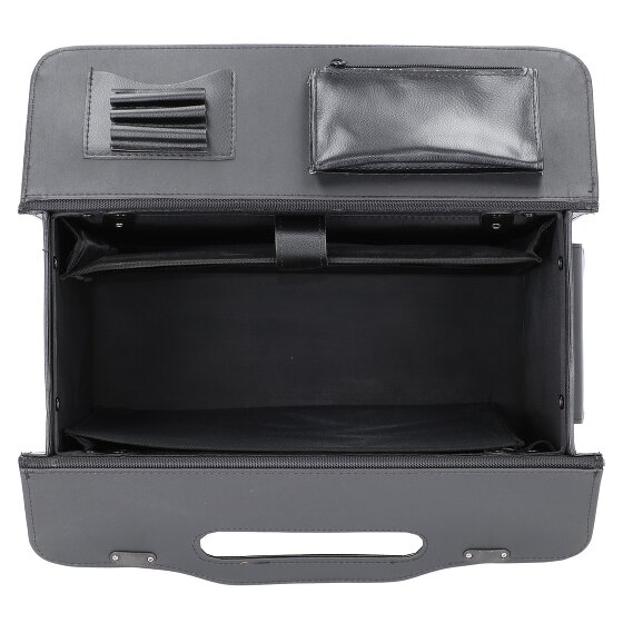 Alassio Valise de pilote en cuir, compartiment pour ordinateur portable 45 cm