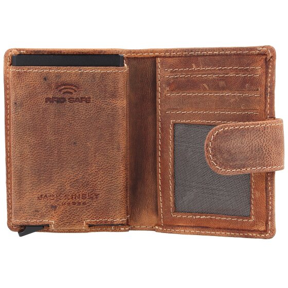Jack Kinsky Baltimore Étui pour cartes de crédit Protection RFID Cuir 11 cm