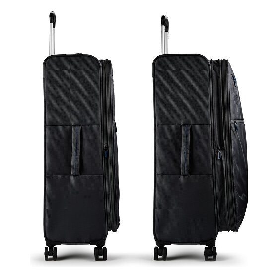 Benzi 5825 4 roues Valise cabine L 78 cm avec soufflet d'extension