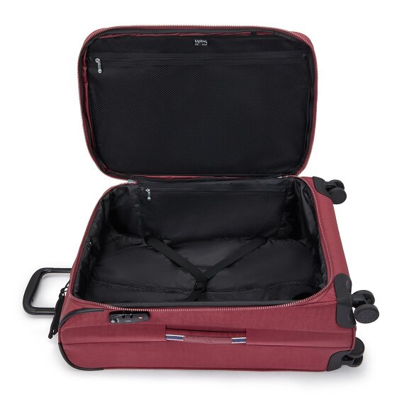 Kipling Basic 4 roulettes Trolley M 68 cm avec soufflet d'extension