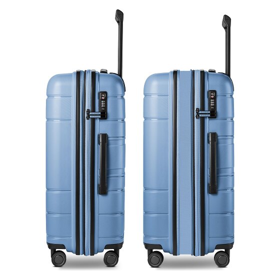 Redolz Essentials 11 4 roues Valise cabine 66 cm avec soufflet d'extension