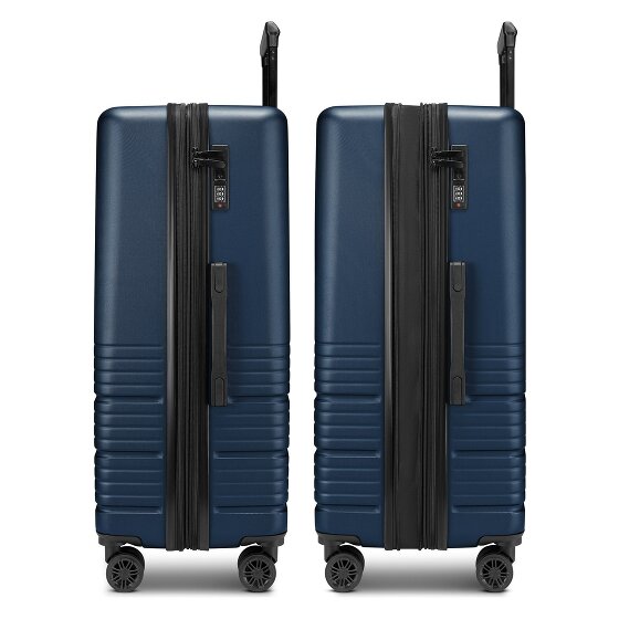camel active Hanoi 4 roues Valise cabine L 78 cm avec soufflet d'extension