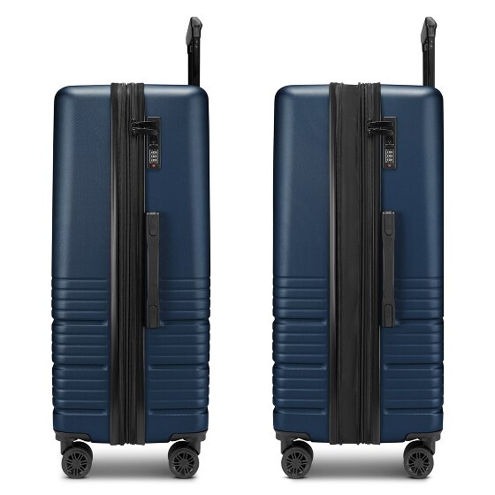 camel active Hanoi 4 roulettes Trolley L 78 cm avec soufflet d'extension