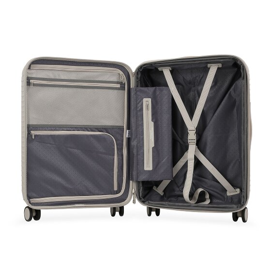 Hedgren Raku 4 roulettes Trolley 65.5 cm avec soufflet d'extension