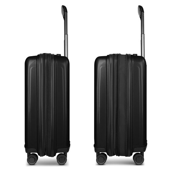 Redolz Essentials 14 4 roulettes Trolley de cabine 55 cm avec soufflet d'extension