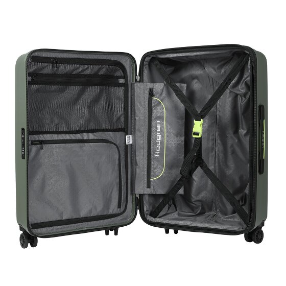 Hedgren Comby Grip M Exp 4 roulettes Trolley 65 cm avec soufflet d'extension