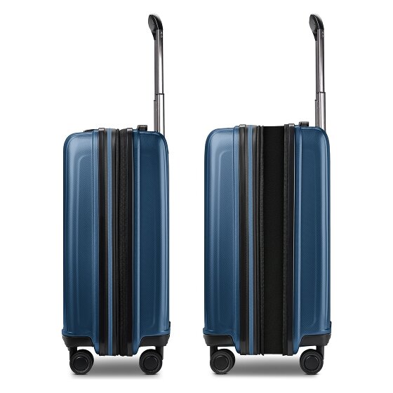 Redolz Essentials 14 Set de valises 2 pcs. trolley cabine avec soufflet extensible & Beautycase