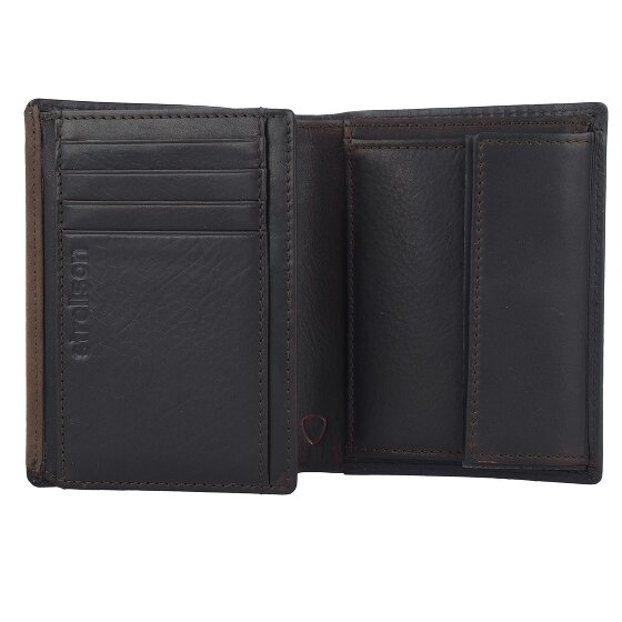 Strellson Porte-monnaie Camden en cuir 10 cm