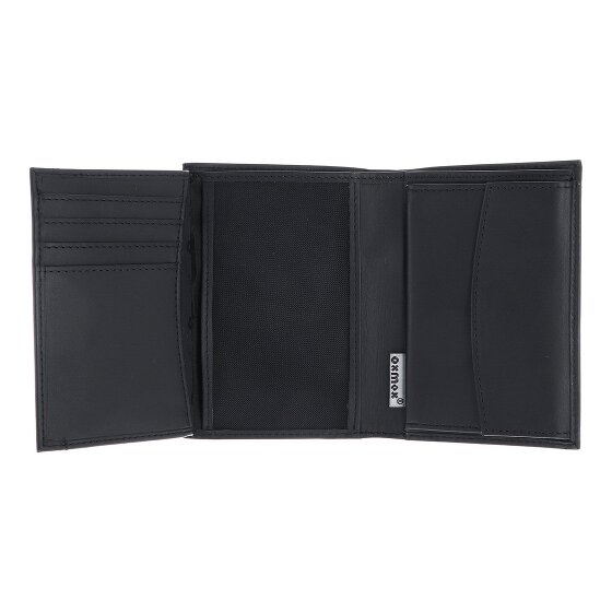oxmox Leather Porte-monnaie Protection RFID Cuir véritable 13 cm