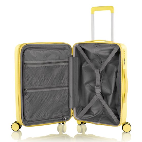 Heys Pastel 4 roulettes Trolley de cabine S 53 cm avec soufflet d'extension