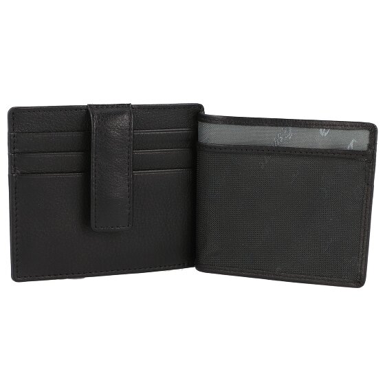 Esquire Porte-cartes de crédit Oslo Nappa RFID en cuir 9,5 cm