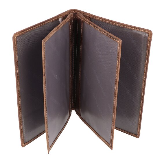 Greenburry Étui à documents vintage en cuir 12 cm