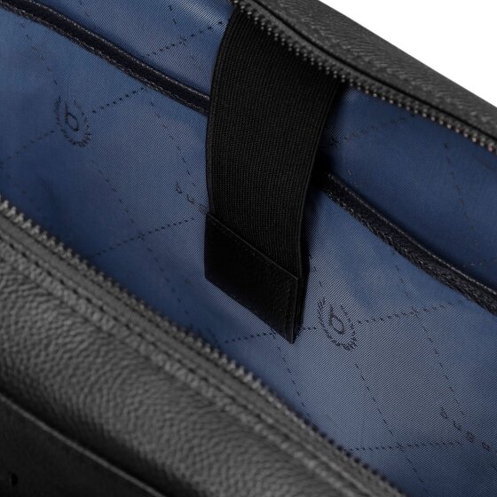 bugatti Black Porte-documents Cuir 39 cm Compartiment pour ordinateur portable