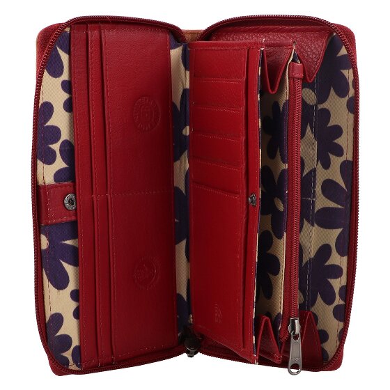 Greenburry Nappa Porte-monnaie Protection RFID Cuir 19.5 cm