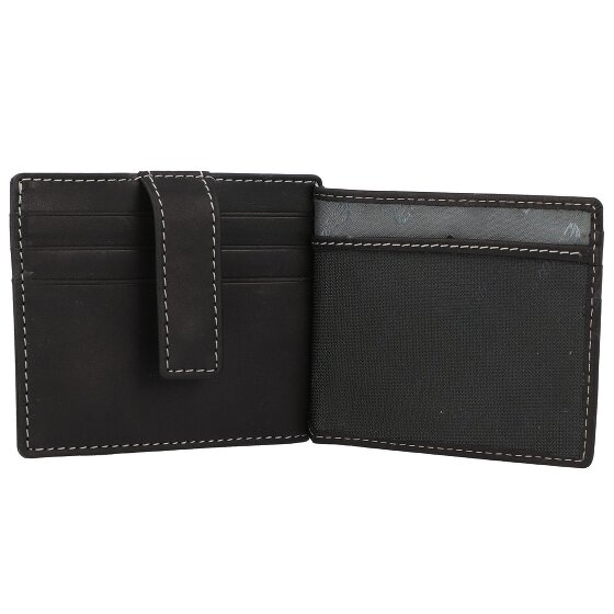 Esquire Porte-cartes de crédit Oslo Dallas RFID en cuir 9,5 cm