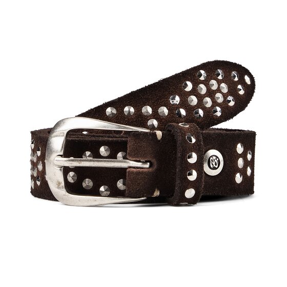 b.belt Ceinture à rivets Cuir véritable
