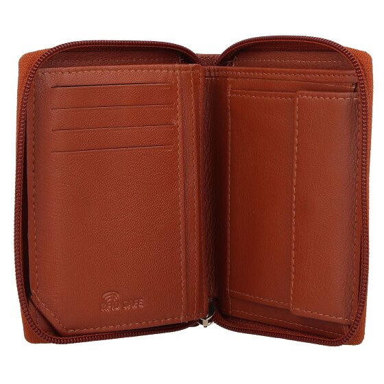 mano Don Leonardo Porte-monnaie RFID cuir 10 cm