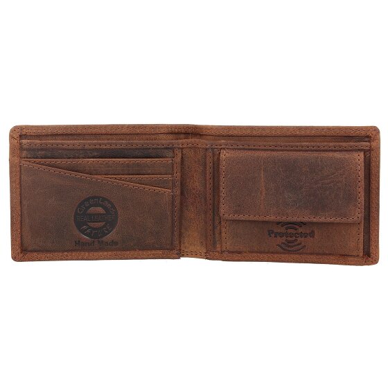 Greenland Nature Montenegro Porte-monnaie RFID Cuir 10,5 cm