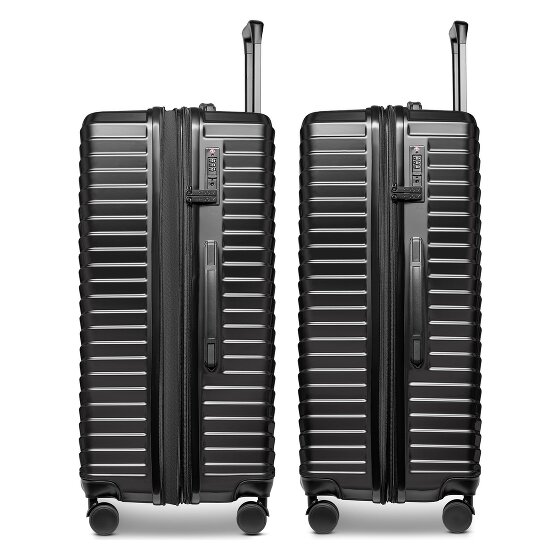 Redolz Essentials 18 4 roulettes Trolley 76 cm avec soufflet d'extension