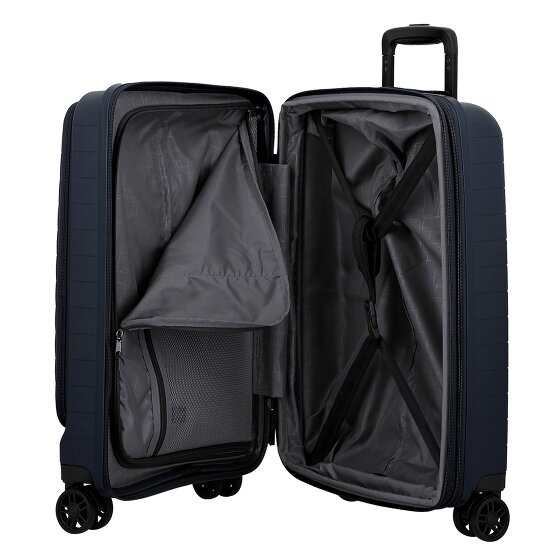 Jump Striper 4 roulettes Trolley de cabine 55 cm avec soufflet d'extension